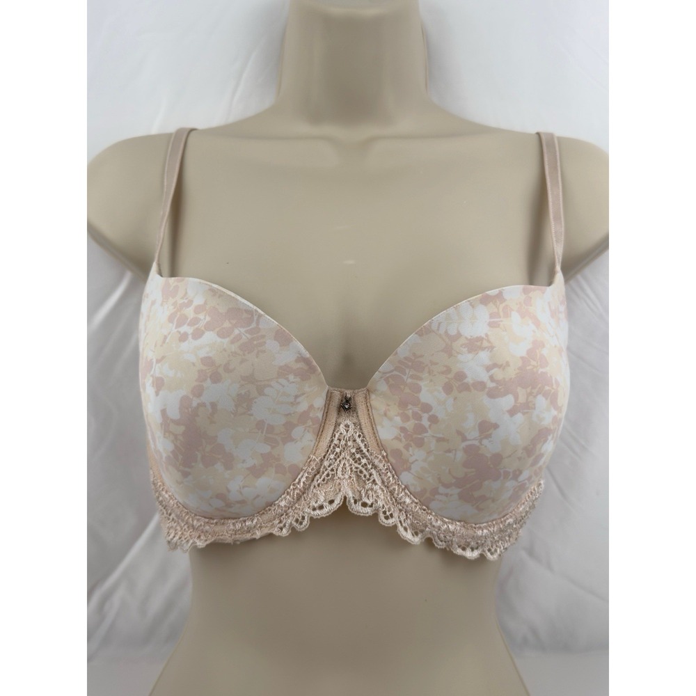 Simply Vera Vera Wang 36B Floral Lace Lightly Padded Underwire Demi Bra 2184005